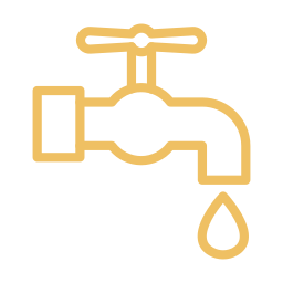 Fontaines à eau sur le domaine